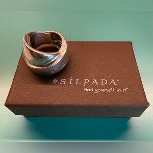 Silpada Band Together Wrap Ring